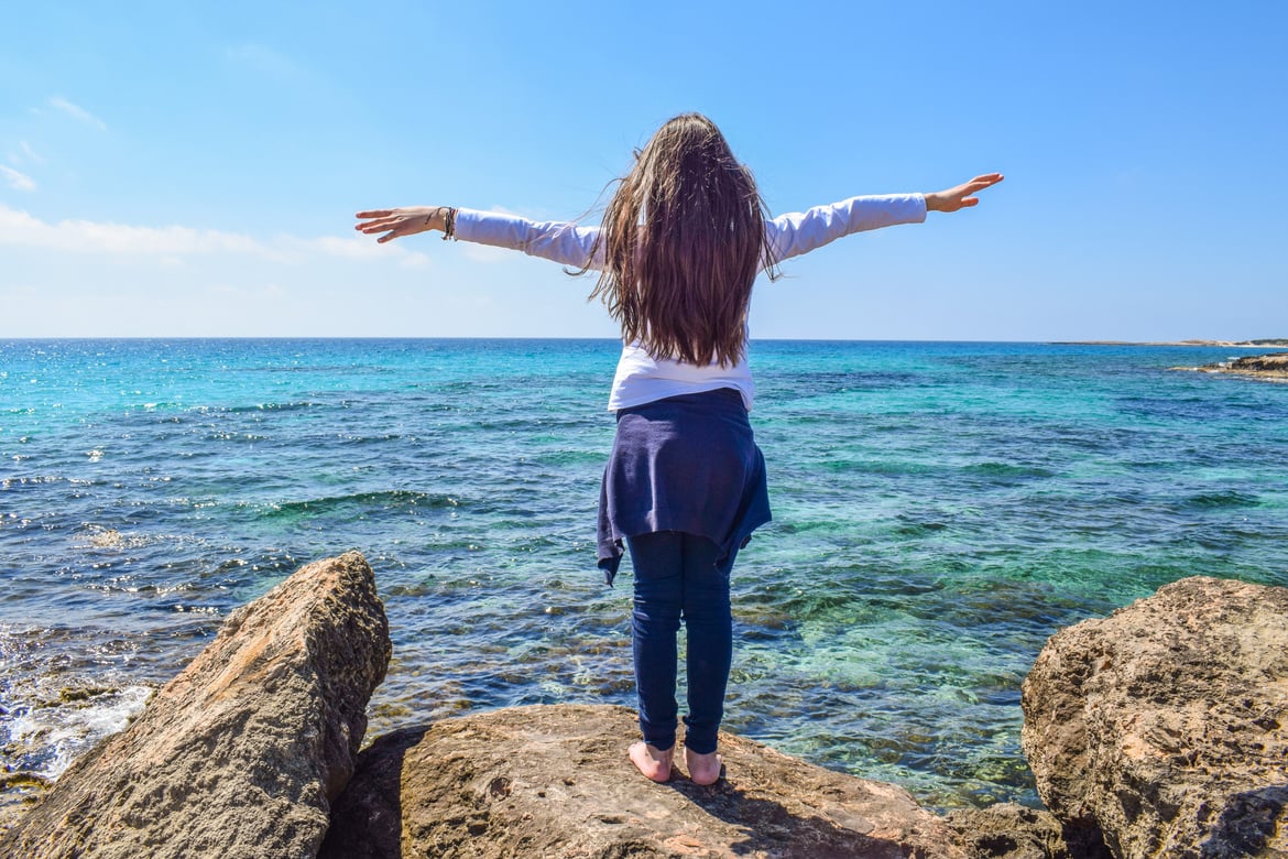 A Woman and Sea